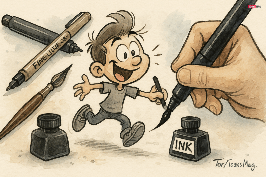 10 Essential Tools Every Cartoonist Needs: A Comprehensive Beginner’s Guide 15 Inking Tools: Bringing Your Drawings to Life