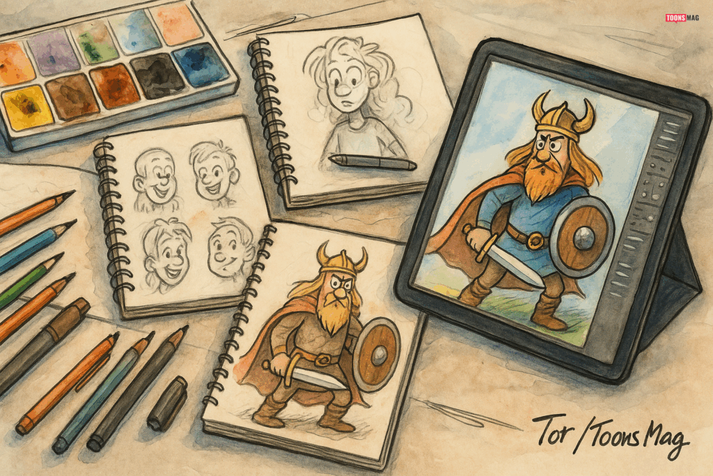 10 Essential Tools Every Cartoonist Needs: A Comprehensive Beginner’s Guide 16 Coloring Tools: Adding Life and Emotion