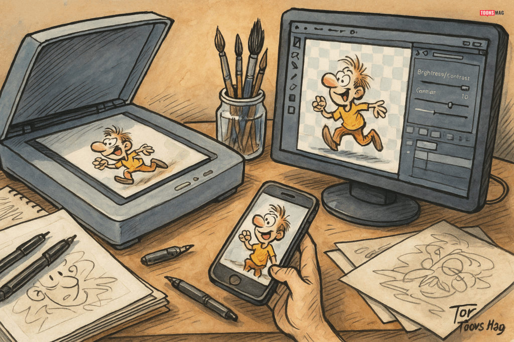 10 Essential Tools Every Cartoonist Needs: A Comprehensive Beginner’s Guide 19 Scanning and Photography Equipment: Digitizing Your Art