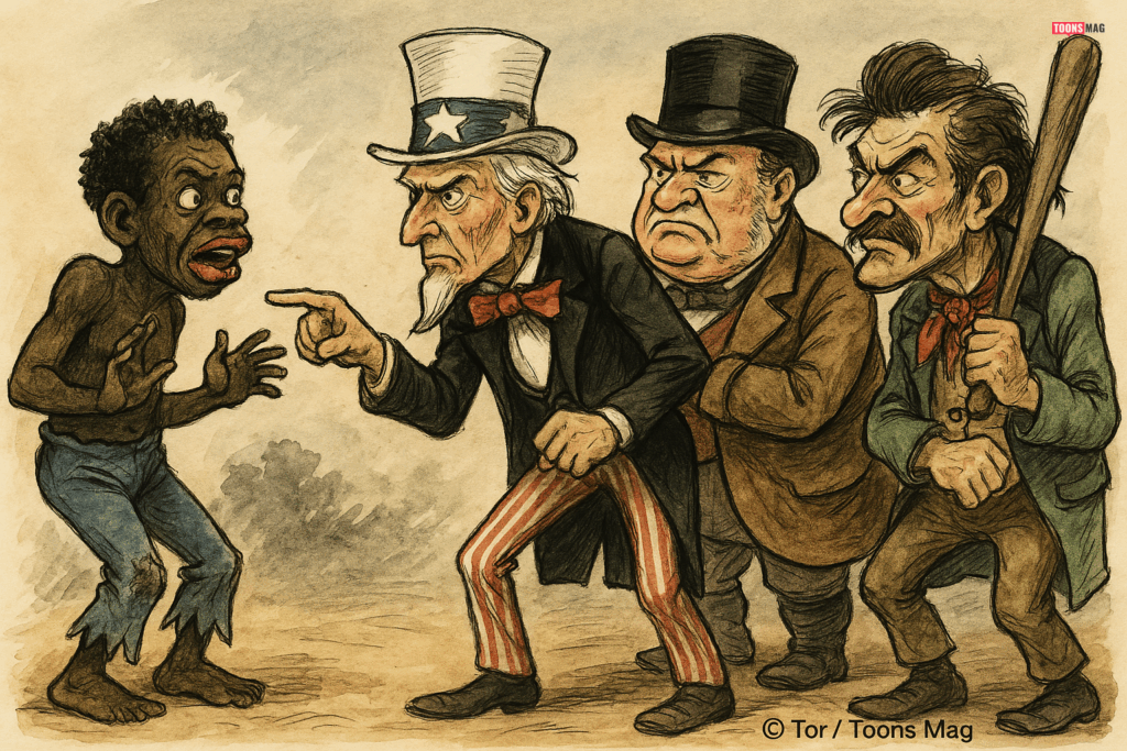 Exploring Racial and Cultural Representation in Editorial Cartoons 15 Historical Examples: Early Caricatures and Stereotypes