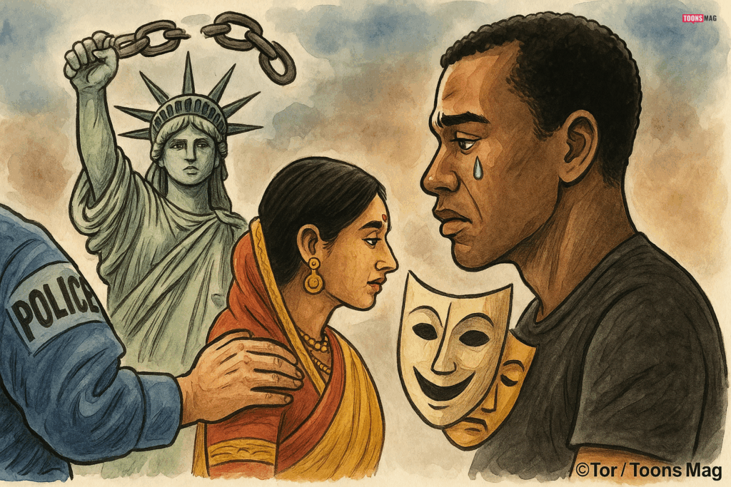 Exploring Racial and Cultural Representation in Editorial Cartoons 18 Analyzing Contemporary Cartoons: Themes and Techniques