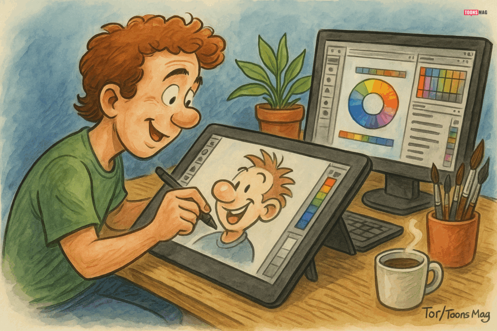 Understanding the Science of Color in Cartoon Art 16 Understanding the Science of Color in Cartoon Art