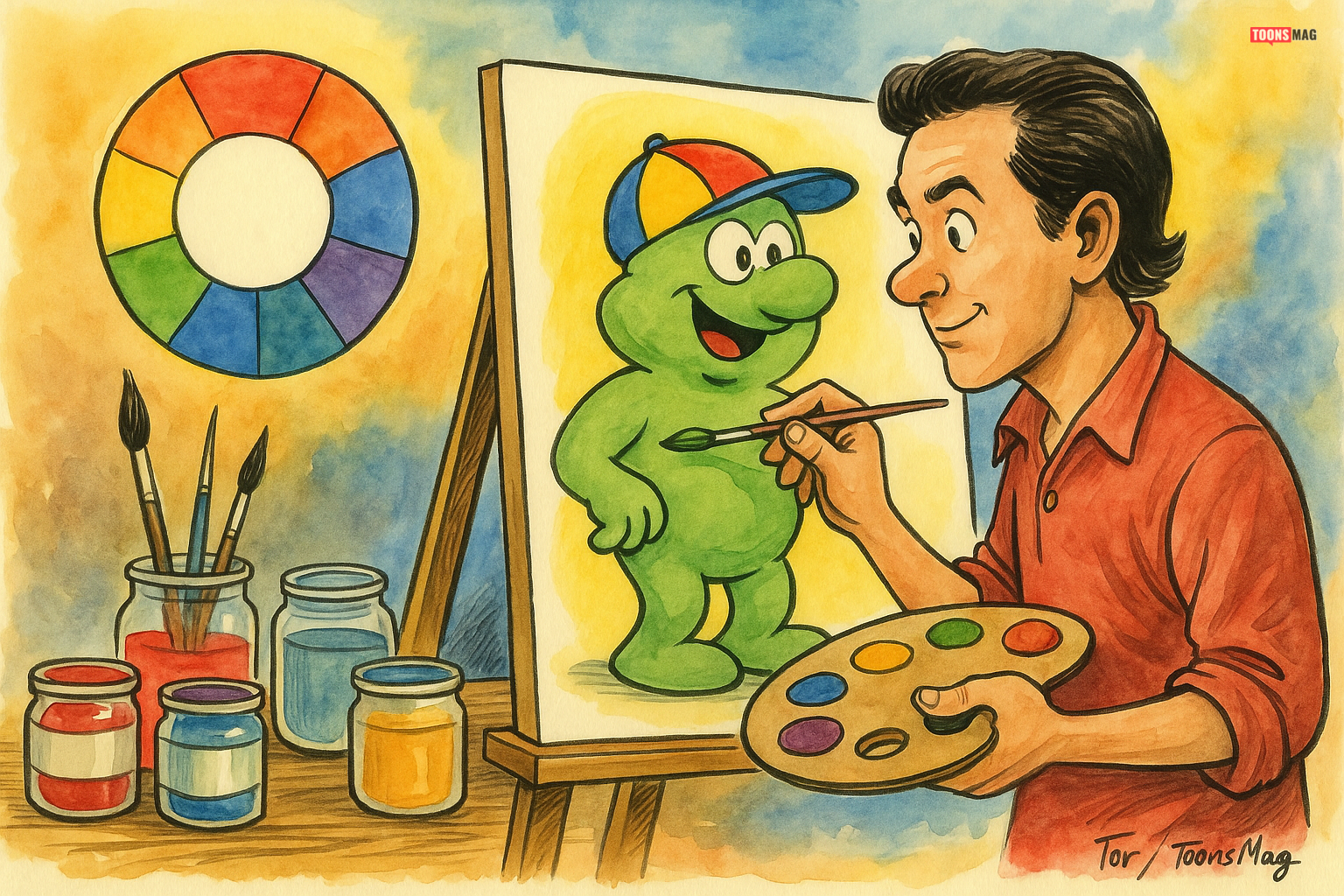 Understanding the Science of Color in Cartoon Art 12 Understanding the Science of Color in Cartoon Art