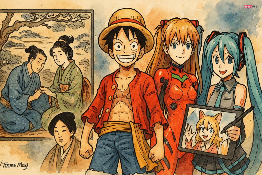 Anime: A Journey Through the Vibrant World of Japanese Animation 12 The Origins of Manga and Anime: A Cultural Phenomenon