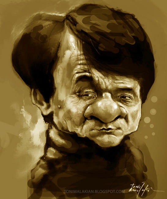 Jackie Chan by Kathryn Arruda  ArtWantedcom