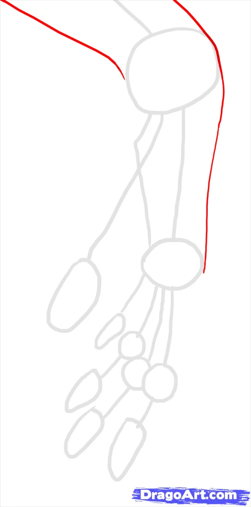 how to draw hands step 13 - How to Draw Hands, Easy Tutorial, 22 Steps