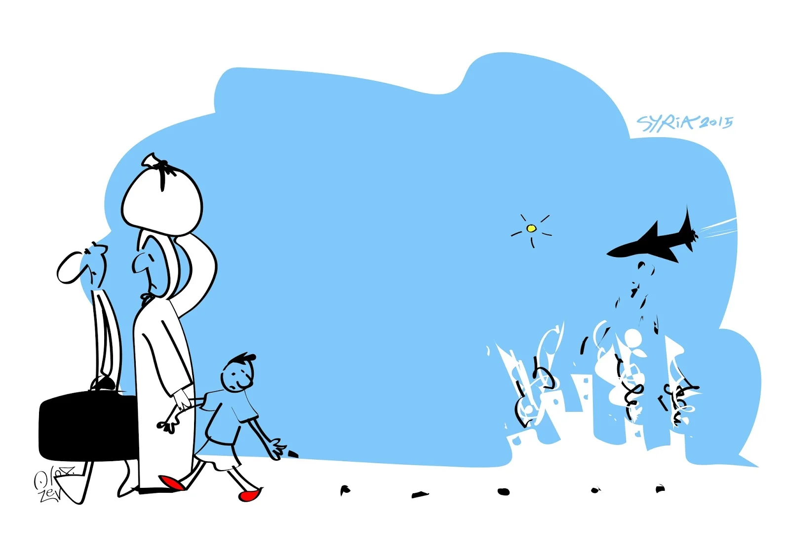 suriye juan zero 2 - Interview of Kades Cartoonist Juan Zero