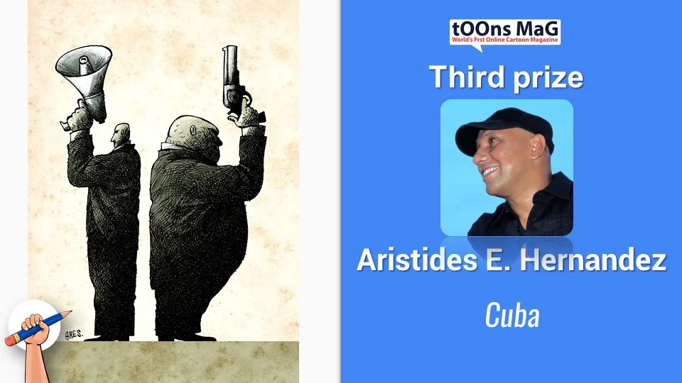 Slide10 - Results of "Freedom of Expression" International Cartoon Contest 2017