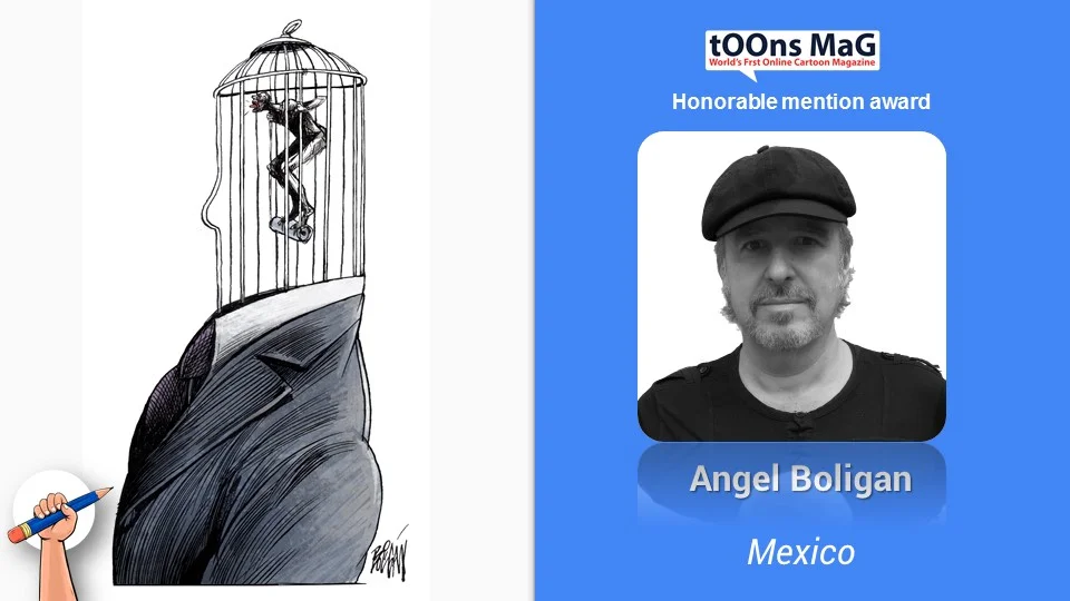 Slide13 - Results of "Freedom of Expression" International Cartoon Contest 2017