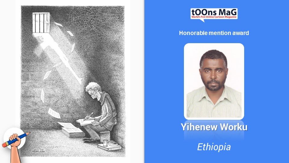 Slide19 - Results of "Freedom of Expression" International Cartoon Contest 2017