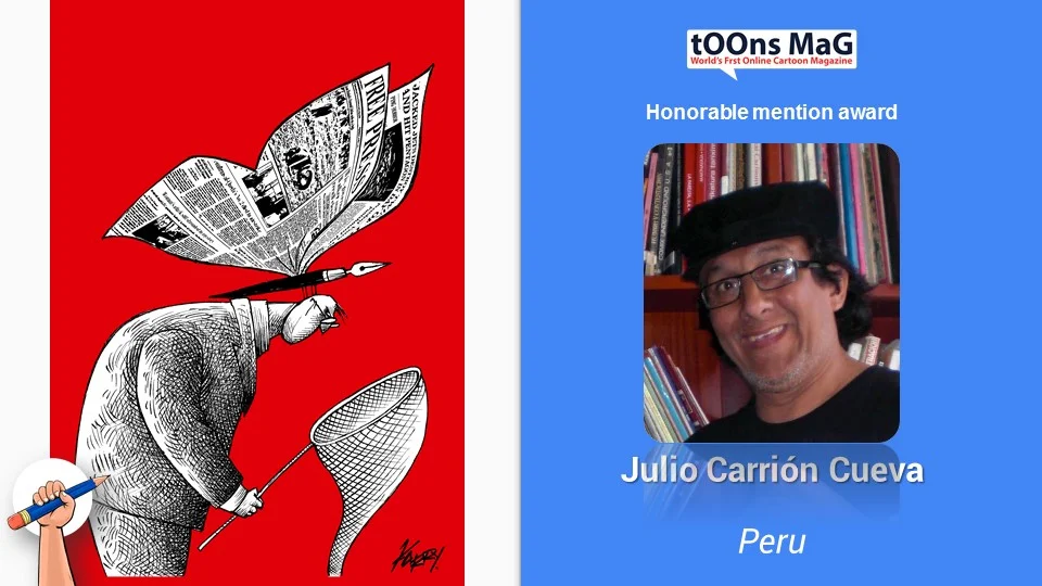 Slide20 - Results of "Freedom of Expression" International Cartoon Contest 2017