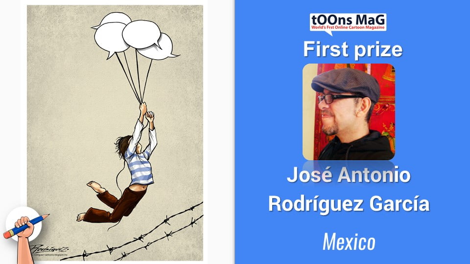 Slide6 - Results of "Freedom of Expression" International Cartoon Contest 2017