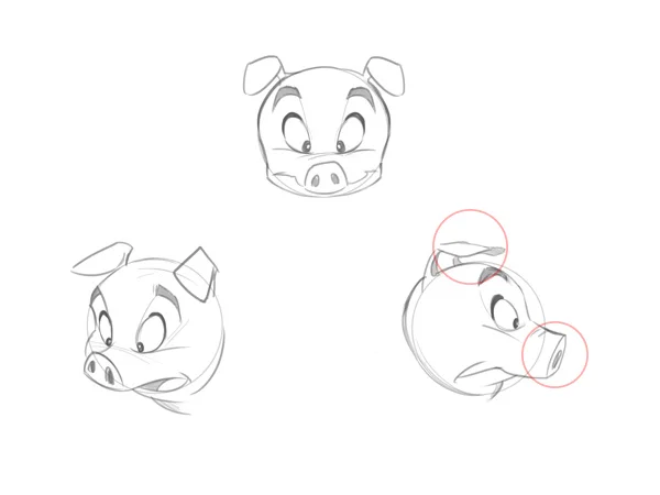 cartoonanimals 04.1 - The Secrets in Drawing Animals, Easy Tutorial, 5 Steps