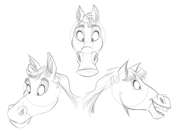 cartoonanimals 05.1 - The Secrets in Drawing Animals, Easy Tutorial, 5 Steps