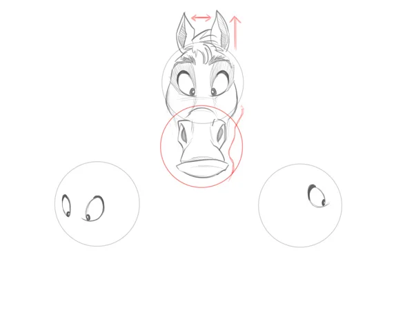 cartoonanimals 05 - The Secrets in Drawing Animals, Easy Tutorial, 5 Steps