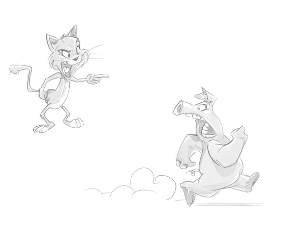 cartoonanimals 22 - The Secrets in Drawing Animals, Easy Tutorial, 5 Steps