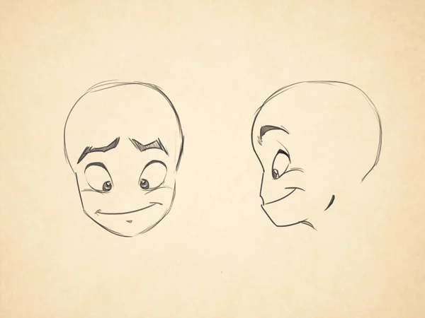 cartoonchildren 06 - How to Draw Children, Easy Tutorial, 5 Steps