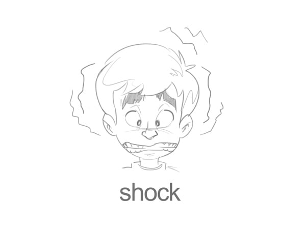 cartoonemotions 11 - Create Emotions From Simple Changes in the Face, Easy Tutorial, 5 Steps