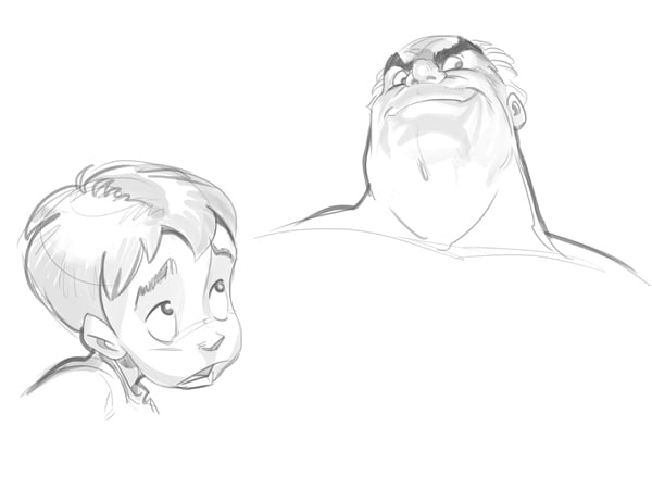 cartoonemotions 16 - Create Emotions From Simple Changes in the Face, Easy Tutorial, 5 Steps