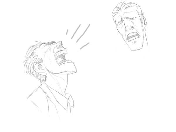 cartoonemotions 18 - Create Emotions From Simple Changes in the Face, Easy Tutorial, 5 Steps