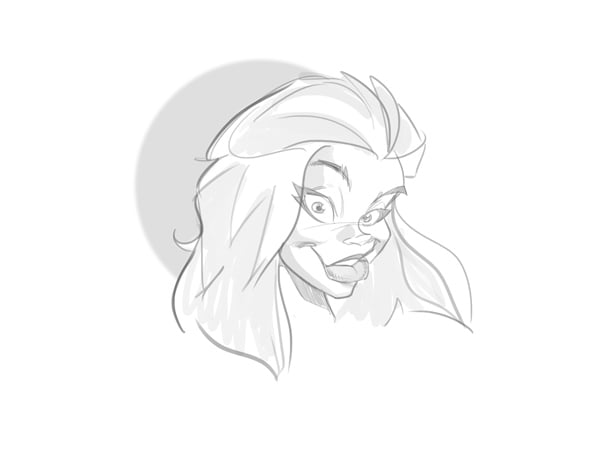 cartoonemotions 25 - Create Emotions From Simple Changes in the Face, Easy Tutorial, 5 Steps