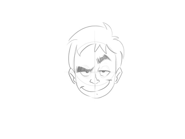 cartoonfaces charact1 - How to Draw a Cartoon Face Correctly, Easy Tutorial, 5 Steps