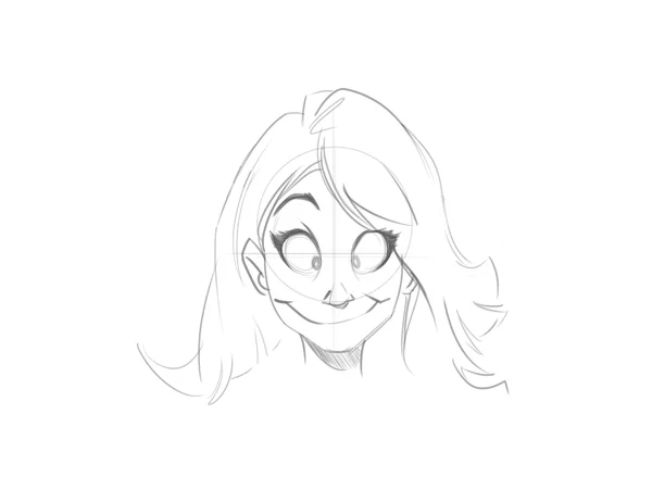 cartoonfaces charact3 complete - How to Draw a Cartoon Face Correctly, Easy Tutorial, 5 Steps