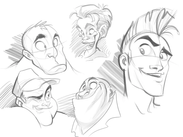 How to Draw a Cartoon Face Correctly