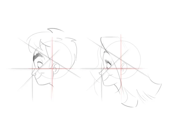 How to Draw a Cartoon Face Correctly