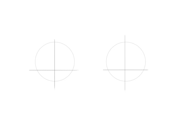 cartoonfaces template profile - How to Draw a Cartoon Face Correctly, Easy Tutorial, 5 Steps