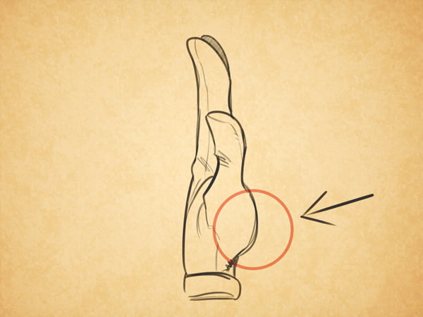 cartoonhands 12 - How to Draw Cartoon Hands, Easy Tutorial, 5 Steps