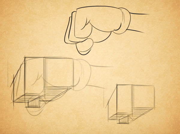 cartoonhands 17 - How to Draw Cartoon Hands, Easy Tutorial, 5 Steps