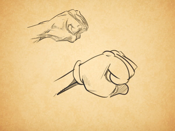 How to Draw Cartoon Hands, Learn Step by Step 