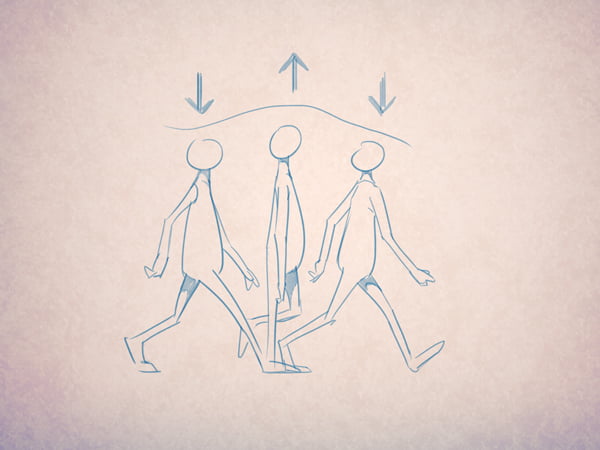 cartoonmovements 16 - How to Create Movement and Action, Easy Tutorial, 5 Steps