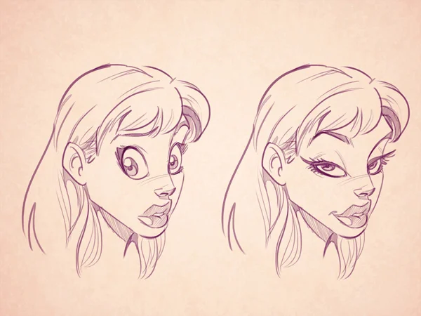 How To Draw The Female Form, Easy Tutorial, 6 Steps - Toons Mag