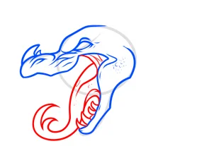 dragon drawing tutorial step 4 1 000000186566 3 - Dragon Drawing Tutorial, Easy Tutorial, 7 Steps