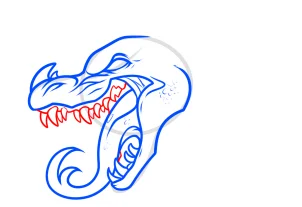 dragon drawing tutorial step 5 1 000000186567 3 - Dragon Drawing Tutorial, Easy Tutorial, 7 Steps