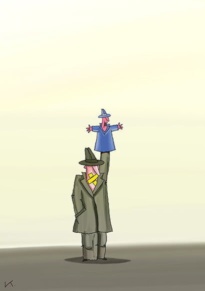 honorary1 - The result of international cartoon competition 2017, Brain Sneezing, Slovakia