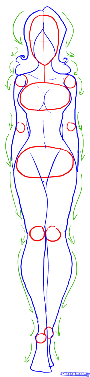 How To Draw Anime Bodies Female Step By Step How To Draw An Anime