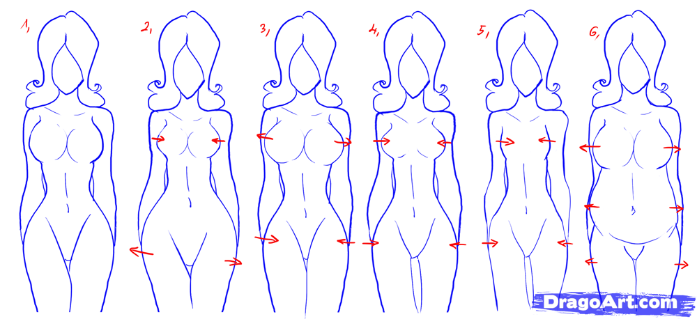 Featured image of post How To Draw A Body Female / This is a book or magazine about drawing techniques or model construction techniques.