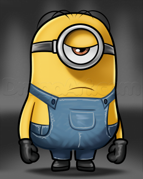 Minions  Minions, Drawing cartoon characters, Minion drawing