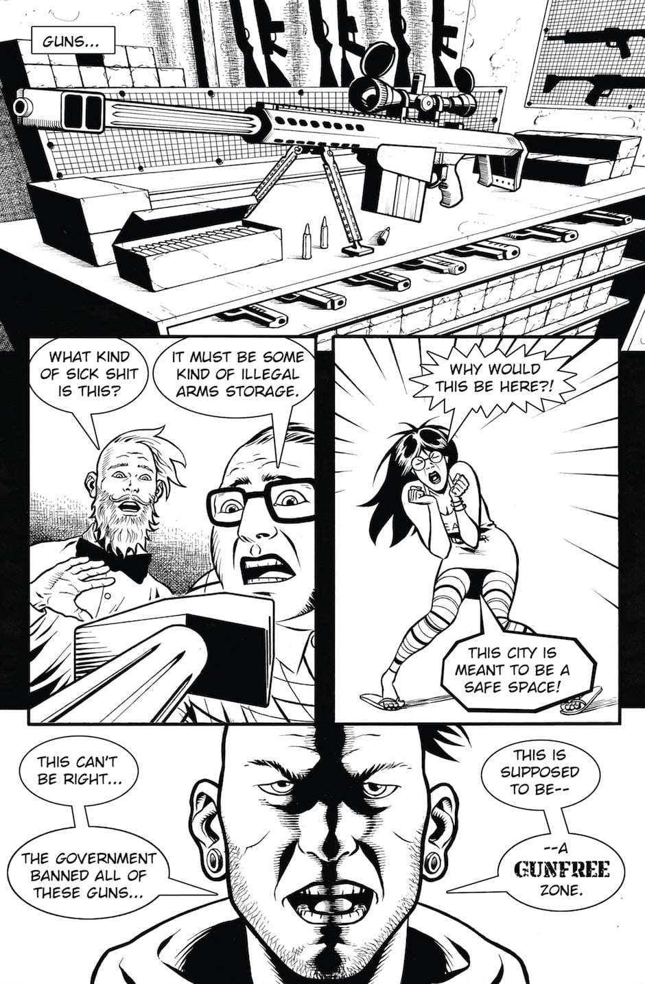 Tyrant comics: Gunfree 12 09 TP 5 page 07 copy - Tyrant comics: Gunfree