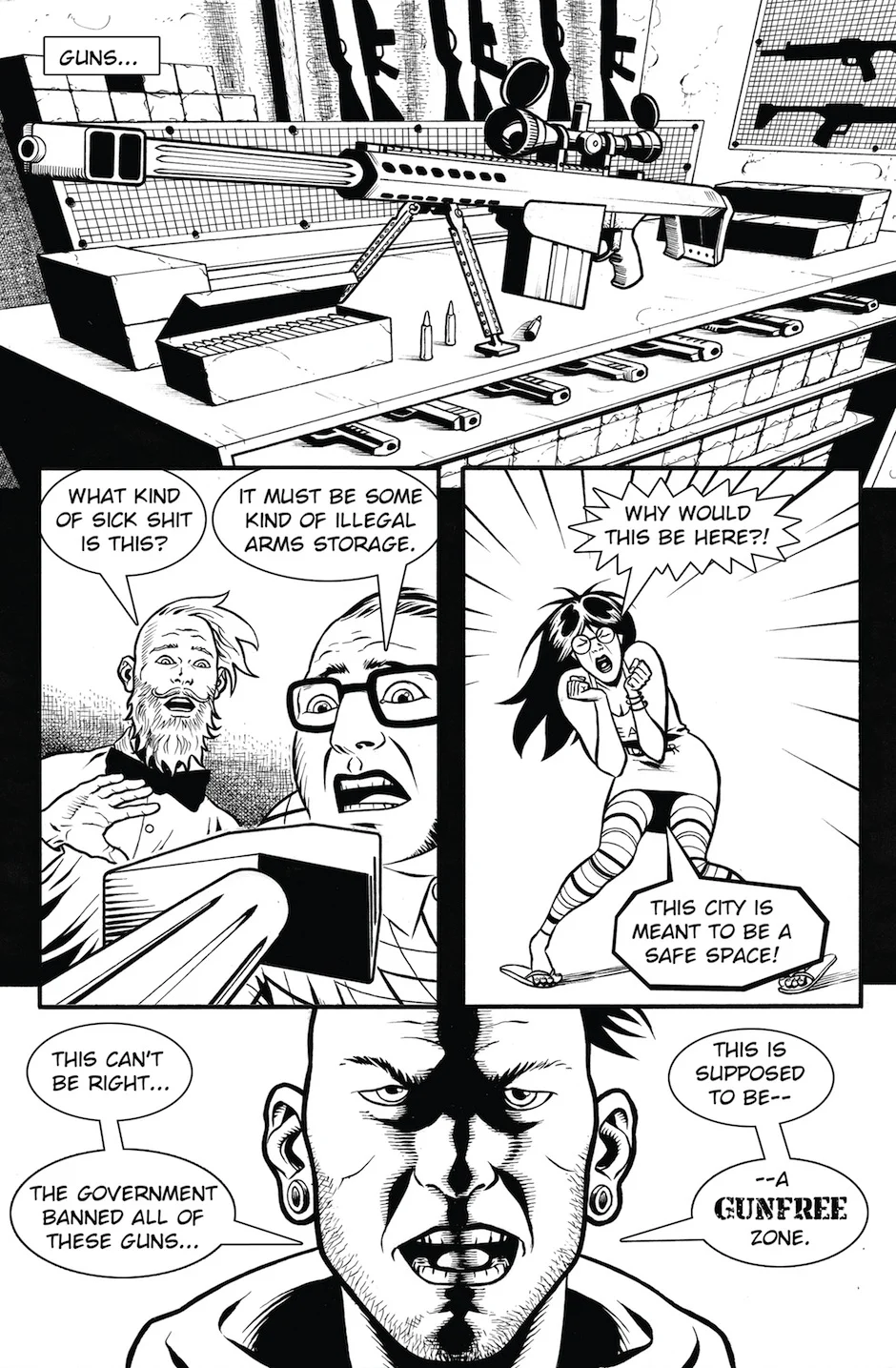 09 TP 5 page 07 copy - Tyrant comics: Gunfree