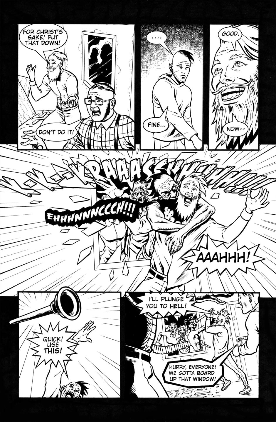 Tyrant comics: Gunfree 14 11 TP 5 page 09 copy - Tyrant comics: Gunfree