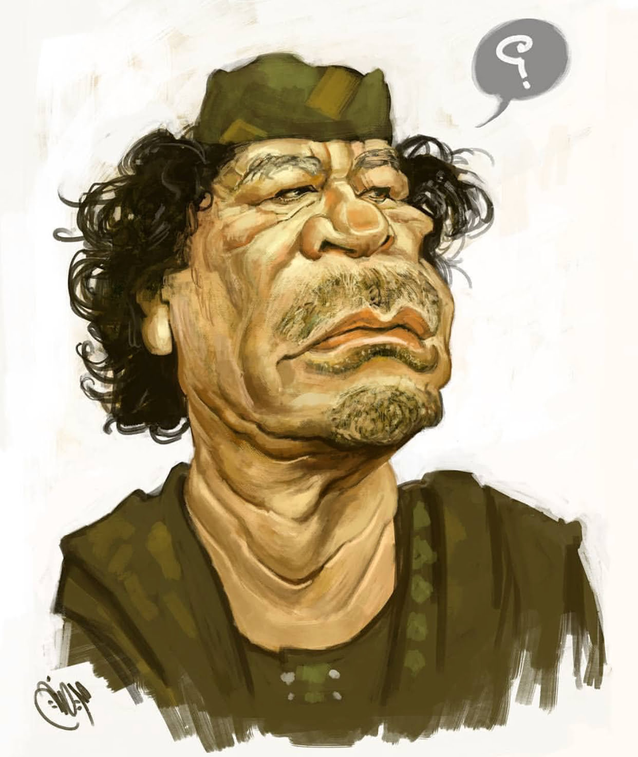 Muammar Abu Minyar Al-Gaddafi - Toons Mag