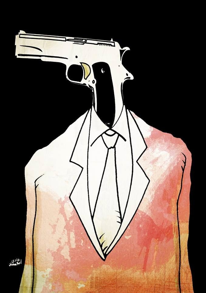 Minister of Interior Affairs - Fadi Abou Hassan's series Cartoons