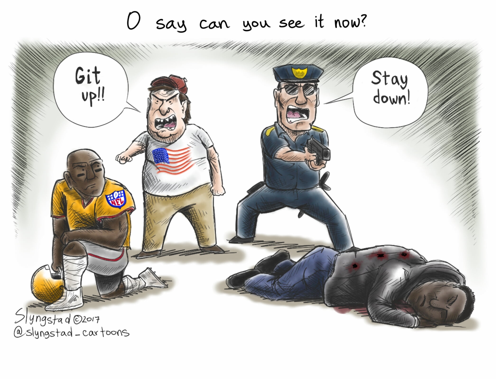 O Say Can You See It Now