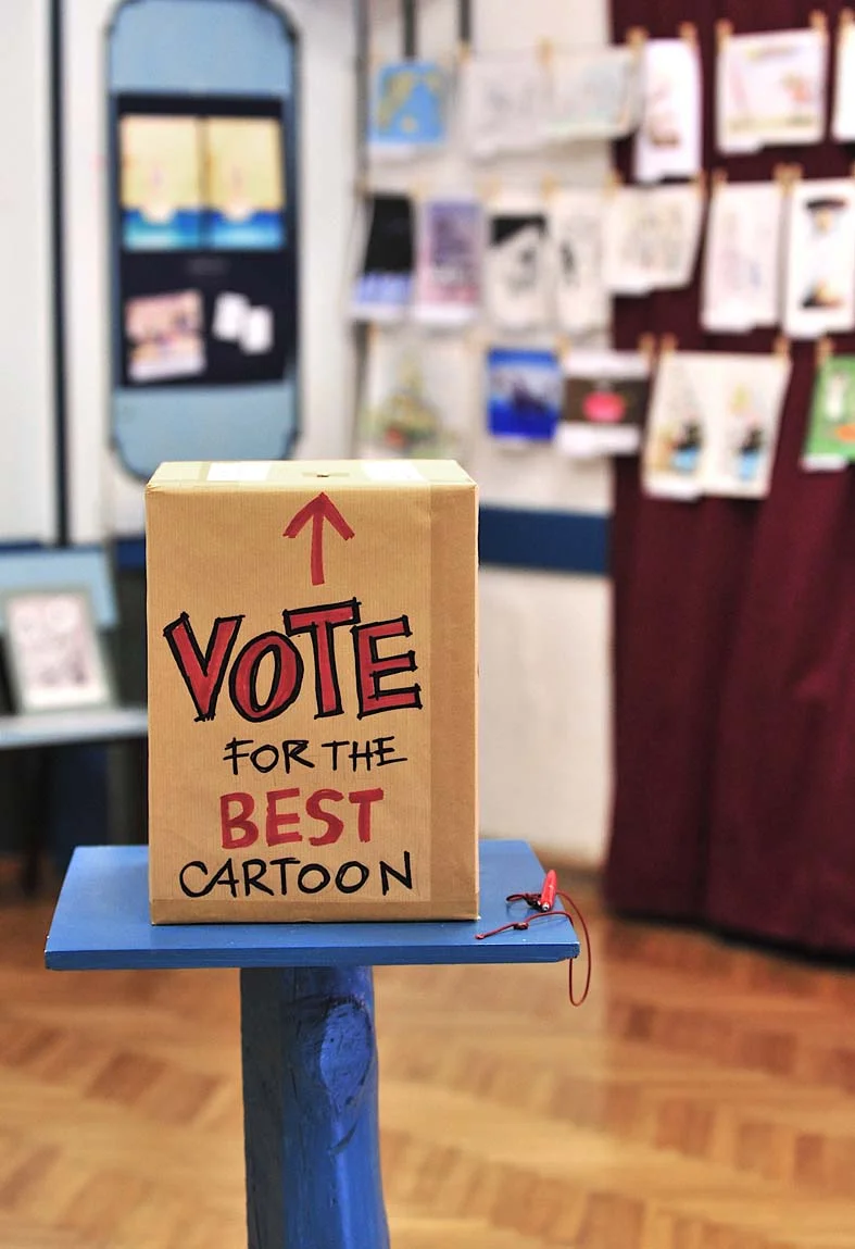 OscarFest Ballot Box 2008 - 08 OSCARfest International Cartoon Exhibition OSOR Hrvatska / Croatia 2015