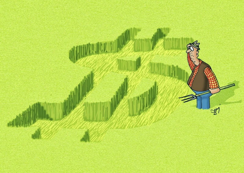 Pannonpower DIPLOMA Dariusz Wojcik Poland 2 - Winners in Pannonpower Caricature Contest about biomass: Drawings in green 2014, Hungary