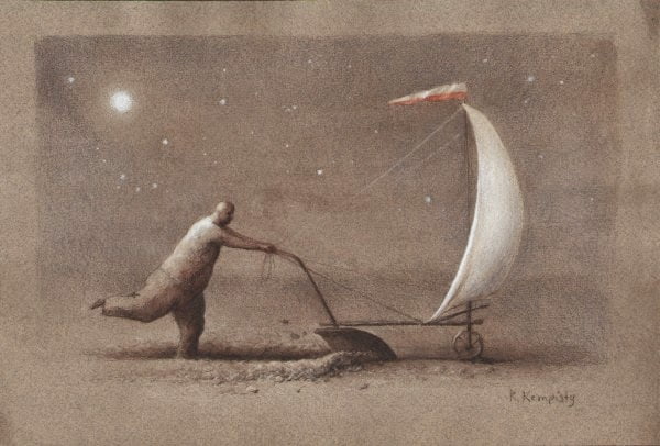 Satyrykon2015.03 Robert Kempisty srebrny bez tytułu medal E - Winners of the International Exhibition Satyrykon - Legnica 2015, Poland